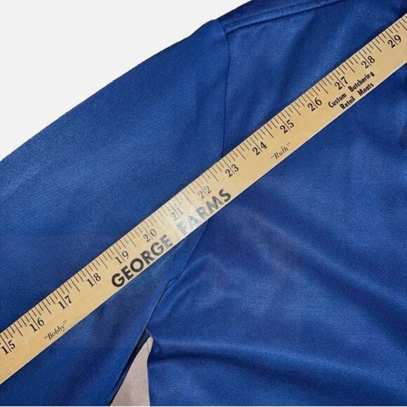 🚨🔥Vintage 70s Pepsi Cola Blue Riverside Delivery Motorcycle Jacket Mens 42L - Picture 4 of 15